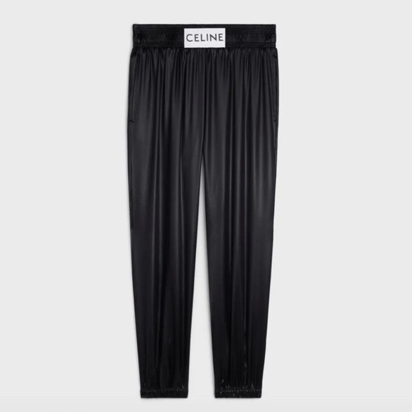 Celine Black Boxing Pants